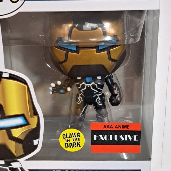 Funko Pop! Vinyl: Marvel Iron Man Model 39 #555 AAA Exclusive Brand New - Picture 2 of 13